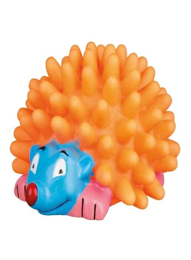 Western Era Playful Procupine Squeaky Toy for Playtime of Cute Friend of Natural Rubber for Dog, Puppy, Kitten, Cat (Orange) - Image 3
